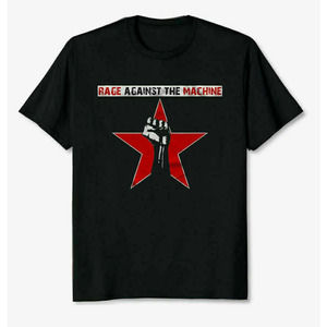 Best Rage Against The Machine Unisex Black T Shirt Rock Band Tee New Design